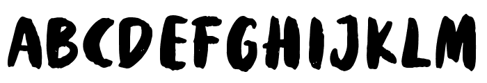 Friedman-Regular Font UPPERCASE
