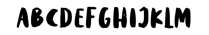 Friedman-Regular Font LOWERCASE