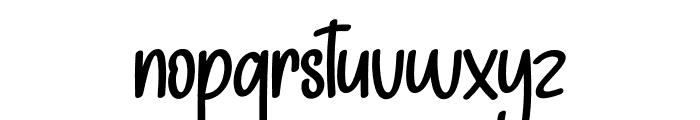 Friend Snowman Font LOWERCASE