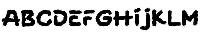 Friendly Ghost Font LOWERCASE