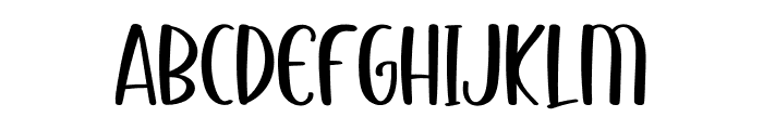 Friendly Hearts Font LOWERCASE