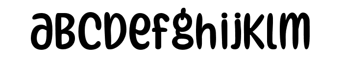FriendlySmiley-Regular Font LOWERCASE