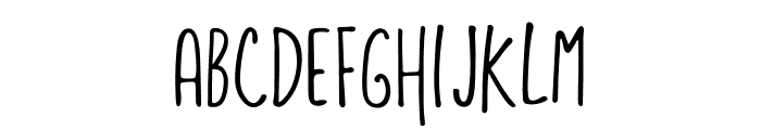 Friends And Aliens Font UPPERCASE