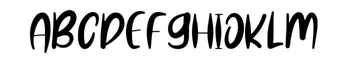 Friendy-Regular Font UPPERCASE