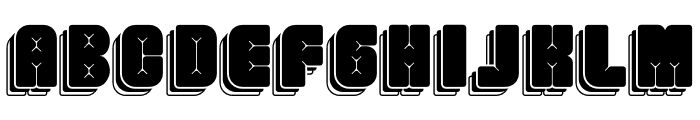 Friez Eight Font UPPERCASE