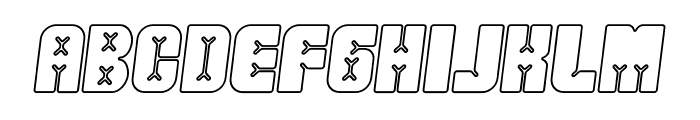 Friez Six Font UPPERCASE