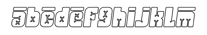 Friez Six Font LOWERCASE