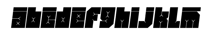 Friez Three Font LOWERCASE