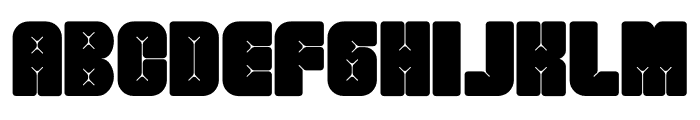 Friez Font UPPERCASE