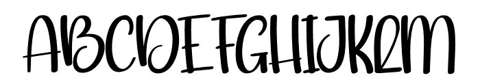 Fright Maiden Font UPPERCASE