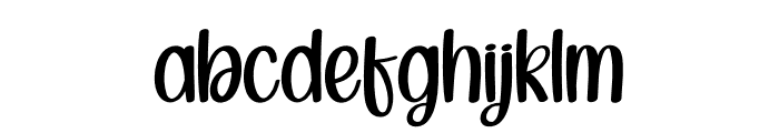 Fright Maiden Font LOWERCASE