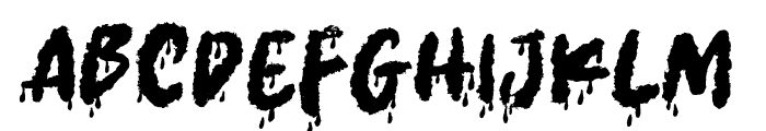 FrightHours-Alt Font UPPERCASE