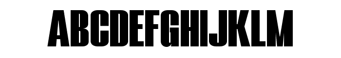 Frileder Regular Font UPPERCASE