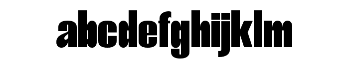 Frileder Regular Font LOWERCASE