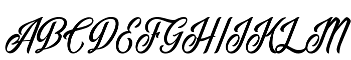 Fringland Font UPPERCASE