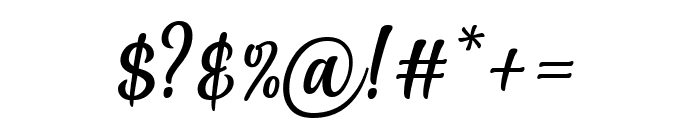Frisha Font OTHER CHARS