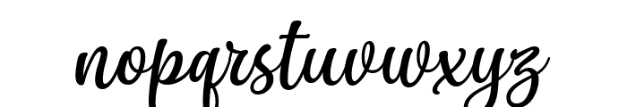 Frisha Font LOWERCASE