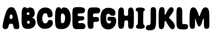 Friskily-Regular Font UPPERCASE