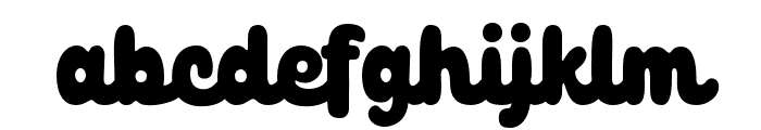 Friskily-Regular Font LOWERCASE
