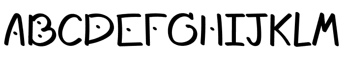 Frog Font UPPERCASE