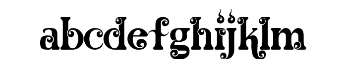 Froggy Foggy Font LOWERCASE