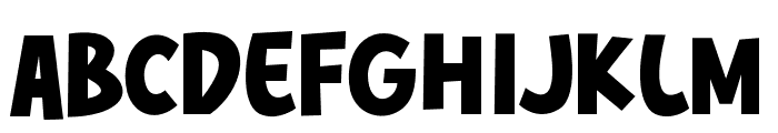 Frogie Regular Font UPPERCASE