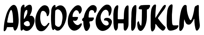 Frogle-Regular Font UPPERCASE