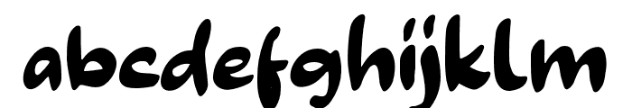 Frogle-Regular Font LOWERCASE