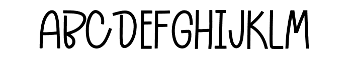 Froglet Font UPPERCASE