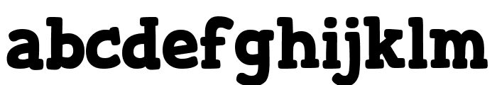 Frogurt Font LOWERCASE