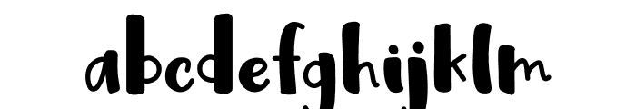 Frolic Font LOWERCASE