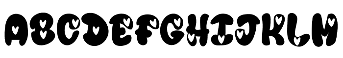 From Valentine Font UPPERCASE