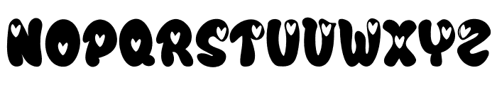 From Valentine Font UPPERCASE