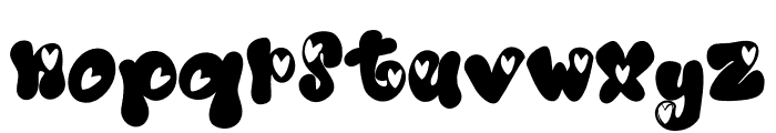 From Valentine Font LOWERCASE