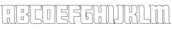 Fromeis-Outline Font UPPERCASE