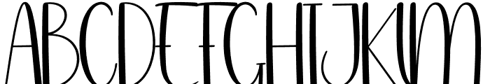 Front House Font UPPERCASE