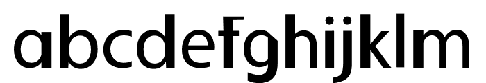Frontge Font LOWERCASE