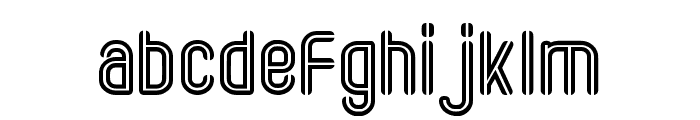 Frontline-Regular Font LOWERCASE