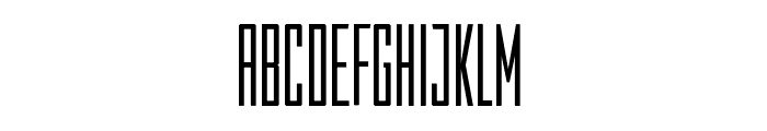 Frontman Thin Font UPPERCASE