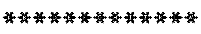 Frost Play Font UPPERCASE