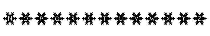 Frost Play Font UPPERCASE
