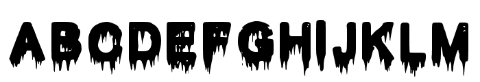 Frost Regular Font UPPERCASE