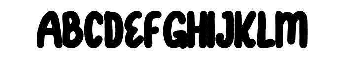 Frosted Cake Font LOWERCASE