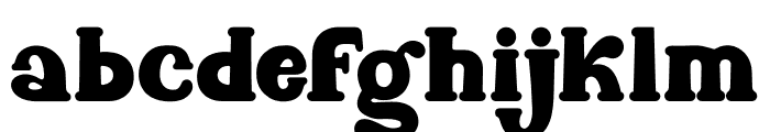 Frosted Flair Font LOWERCASE