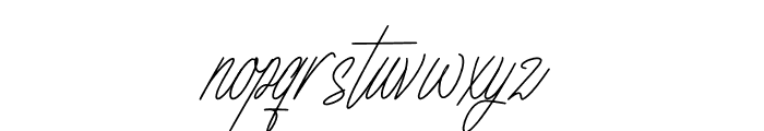 Frosted Glow Font LOWERCASE