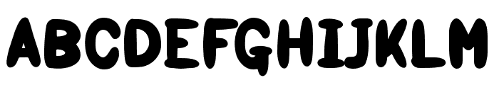Frostine Snow Font UPPERCASE