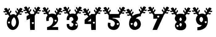 Frosty Faktur Deer Font OTHER CHARS