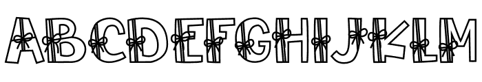 Frosty Faktur Gift Font UPPERCASE