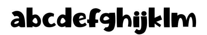 Frosty Faktur Font LOWERCASE