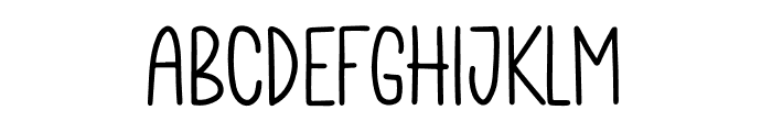 Frosty Ice Font LOWERCASE